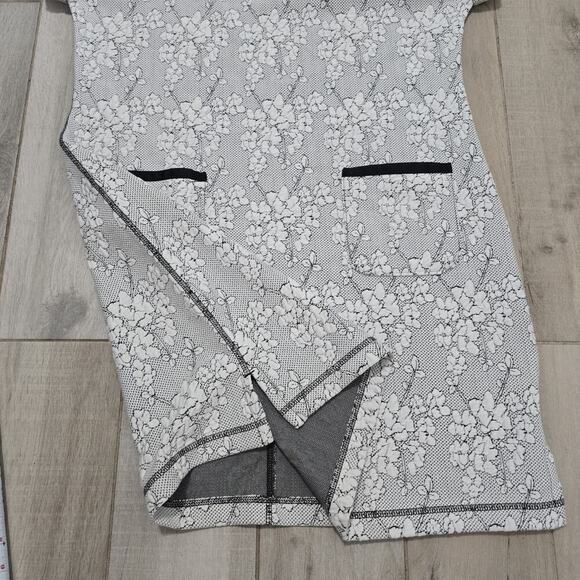 Talbots Crewneck Casual Confortable Short Sleeve Femenine Mini Dress M Casual - Picture 11 of 13